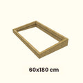 Cadre de toit plat pour fenêtre de toit 60 x 180 cm