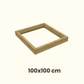 100 x 100 cm Costière isolée en bois (OSB) pour toit en pente