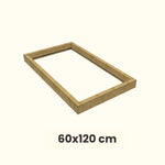 60 x 120 cm Costière isolée en bois (OSB) pour toit en pente