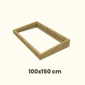 Cadre de toit plat pour fenêtre de toit 100 x 150 cm