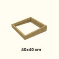 Cadre de toit plat pour fenêtre de toit 40 x 40 cm