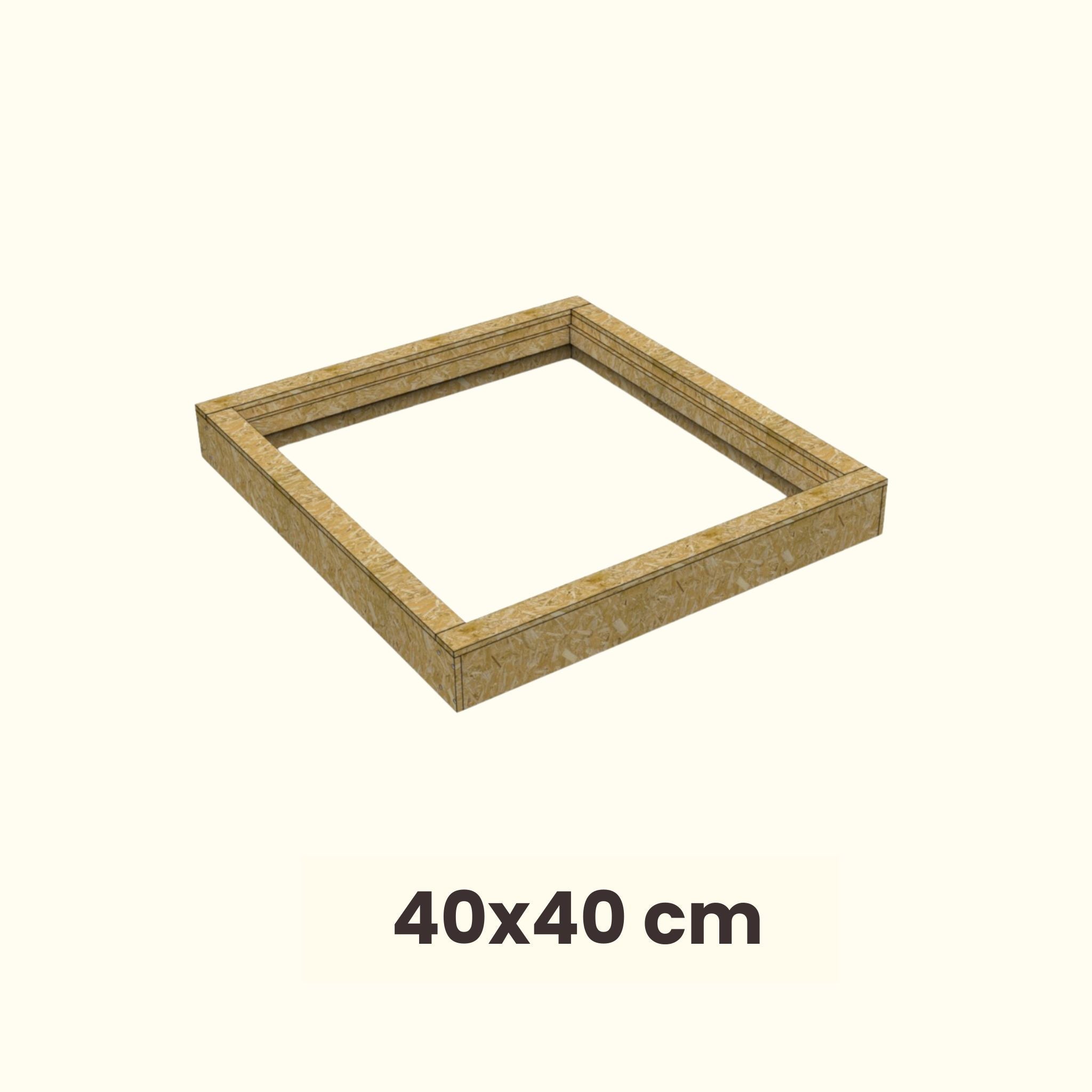 Solin de toiture pour toit incliné, pour fenêtre de toit 40 x 40 cm