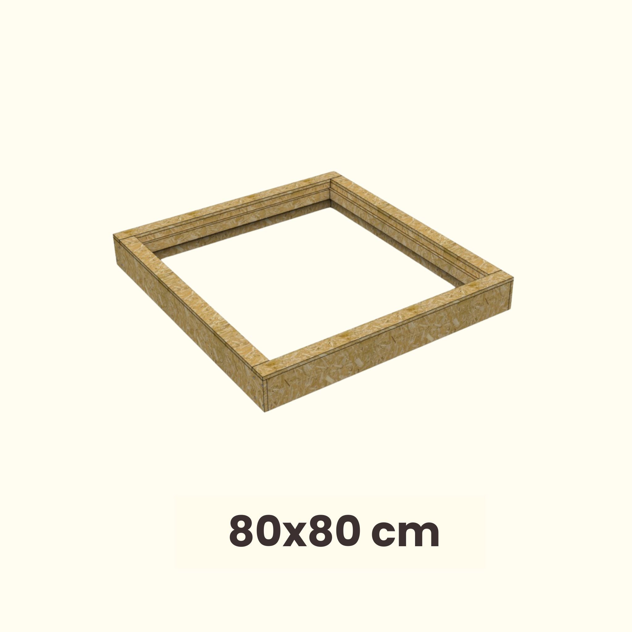 Solin de toiture pour toit incliné, pour fenêtre de toit 80 x 80 cm