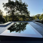 60 x 180 cm Dakraam plat dak, Driedubbel glas, U-waarde: 0,9 W/m²K