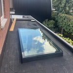 100 x 150 cm Fenêtre de toit pour toit plat, triple vitrage, valeur U: 0,9 W/m²K
