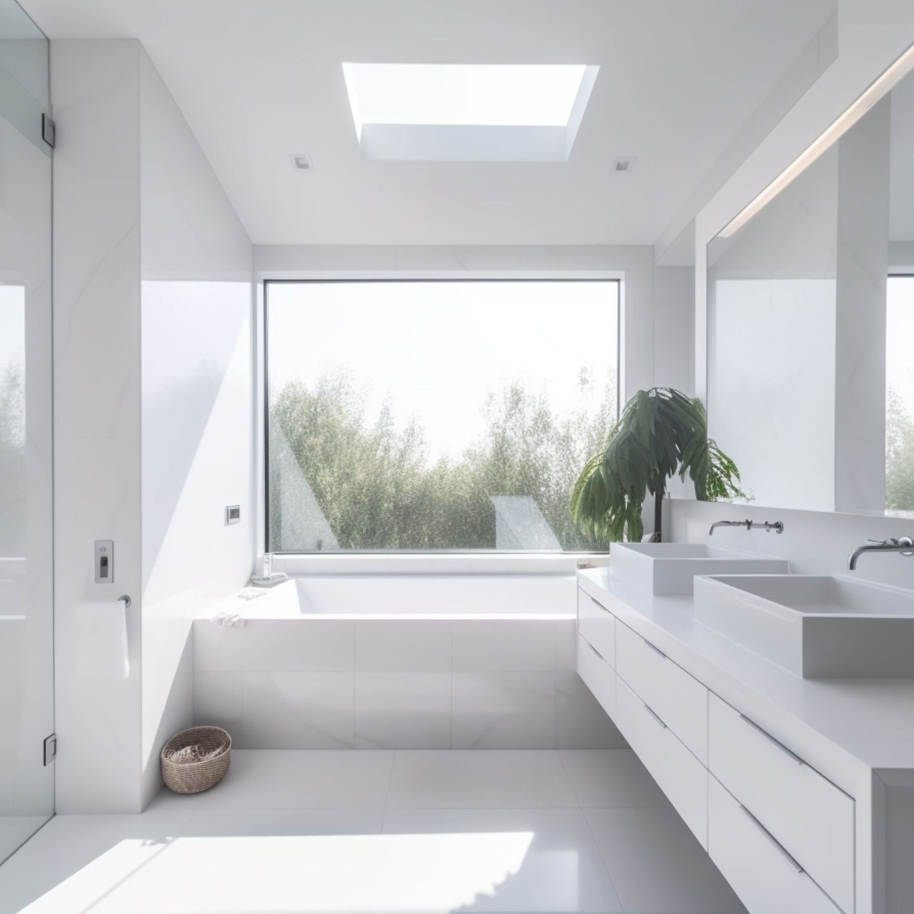 100 x 150 cm Dakraam elektrisch openen