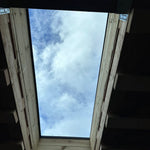 80 x 180 cm Fenêtre de toit en aluminium – Double vitrage