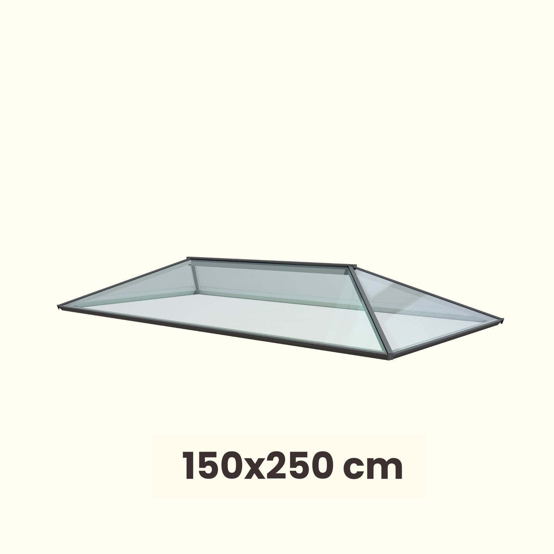 150 x 250 cm Lanterneau contemporain